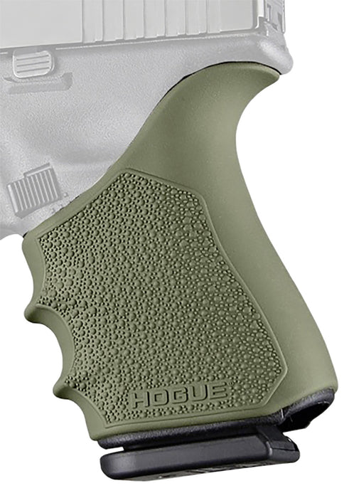 Hogue 17051 Grip Sleeve Handall Beavertail OD Green Rubber