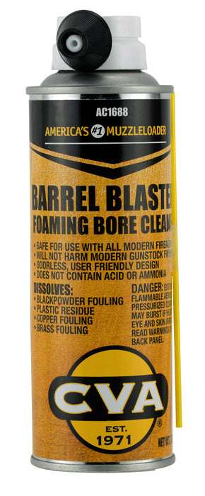 CVA AC1688 Barrel Blaster Bore Cleaner Removes Fouling 8 oz Foam