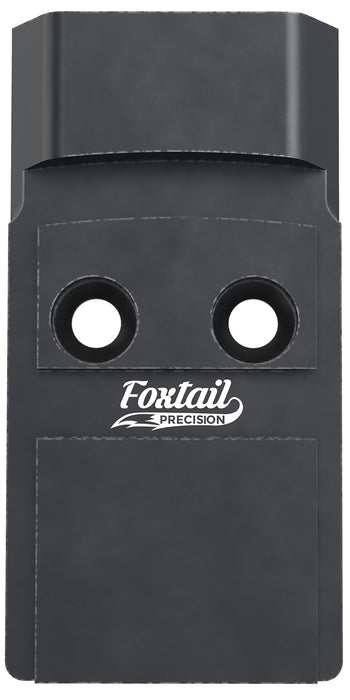 Foxtail Precision 100004 Red Dot Adapter Plate for Optics-Ready Pistol  Black Anodized CZ P10