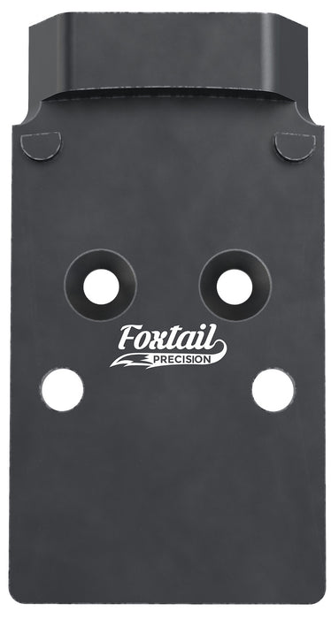 Foxtail Precision 100001 Red Dot Adapter Plate for Optics-Ready Pistol  Black Anodized CZ P10