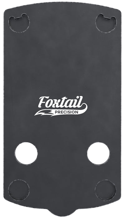 Foxtail Precision 100009 Red Dot Adapter Plate for Optics-Ready Pistol  Black Anodized Glock 43X/48 MOS Springfield Armory OSP