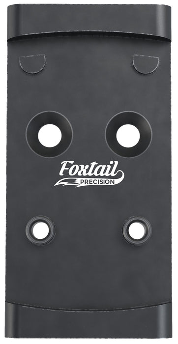 Foxtail Precision 100010 Red Dot Adapter Plate for Optics-Ready Pistol  Black Anodized Glock 43X/48 MOS Springfield Armory OSP