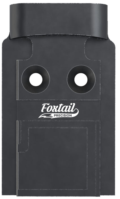 Foxtail Precision 100008 Red Dot Adapter Plate for Optics-Ready Pistol  Black Anodized Glock MOS