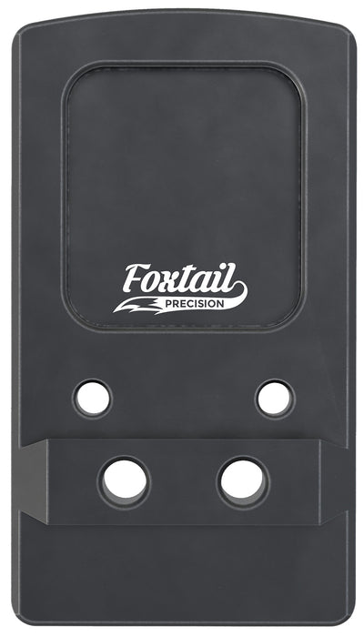 Foxtail Precision 100015 Red Dot Adapter Plate for Optics-Ready Pistol  Black Anodized Glock Non MOS