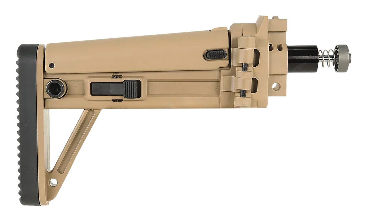 B&T Firearms 361639CT MBT Folding Stock  Coyote Tan Polymer