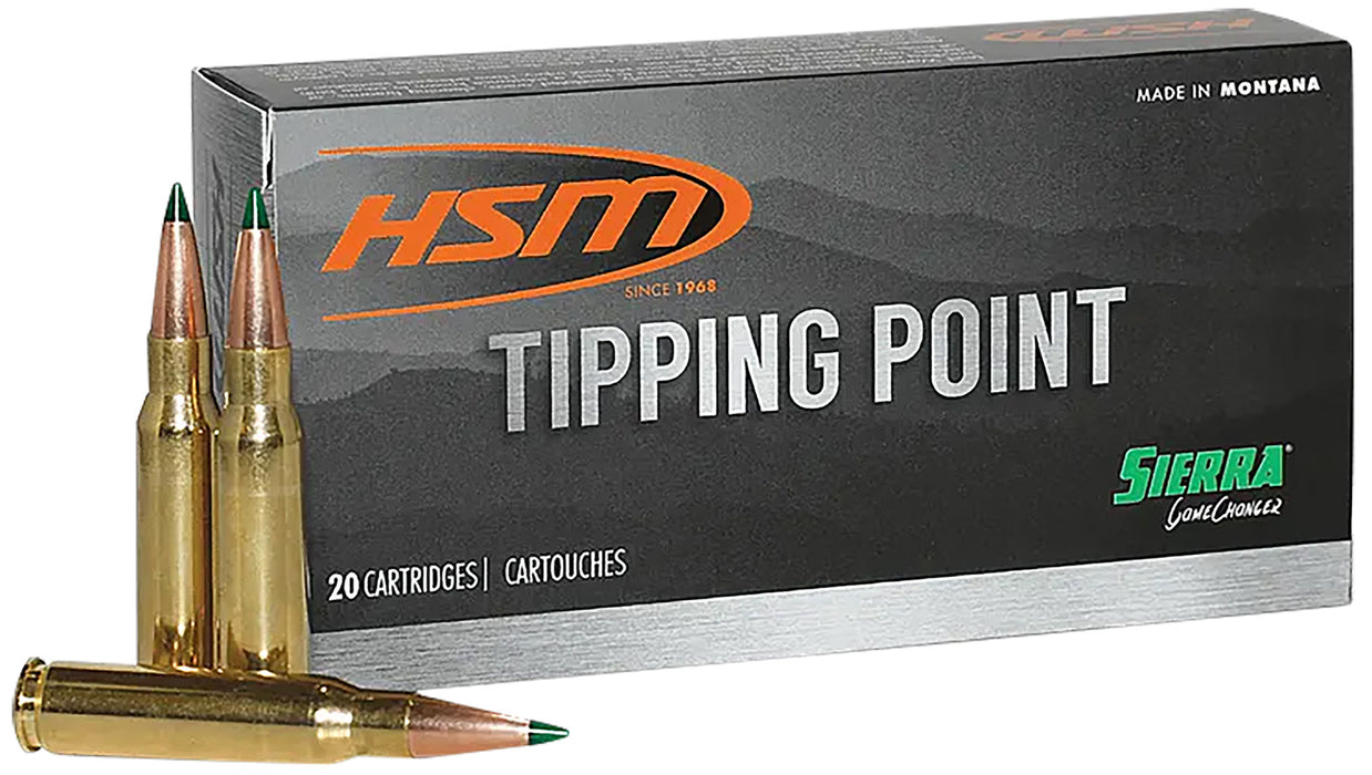 HSM  Tipping Point 2 Super Shock Tip 7mm Rem 162 gr Hornady SST 20 Per Box/ 20 Case