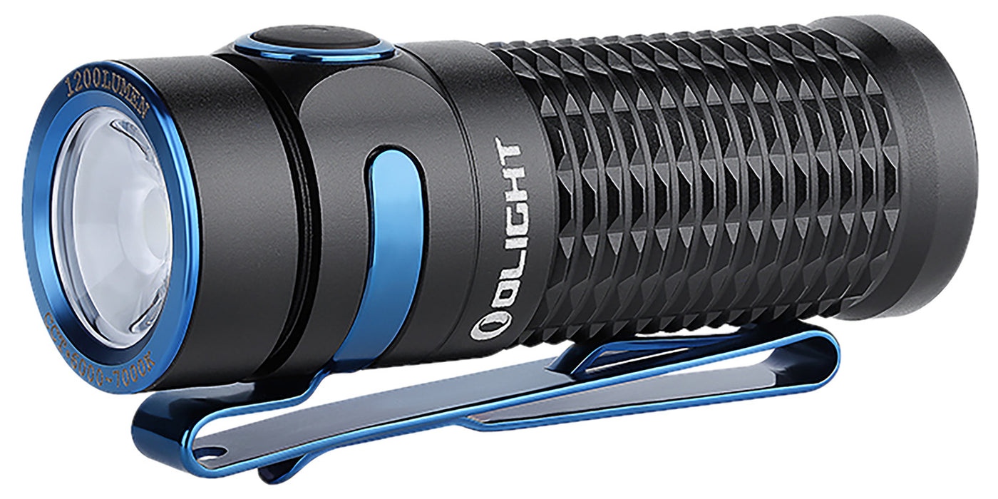 Olightstore Usa Inc BATON3BK Baton 3  Black Anodized 12/60/300/650/1,200 Lumens White LED