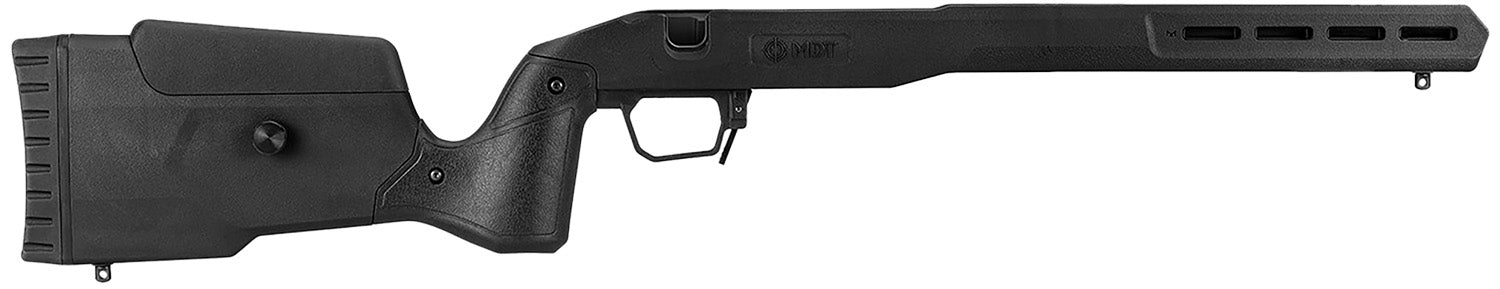 Mdt Sporting Goods Inc 105828BLK Field Stock  Black Polymer Fits Savage Short Action