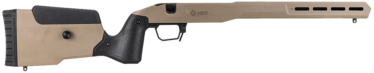 Mdt Sporting Goods Inc 105828FDE Field Stock  FDE Polymer Fits Savage Short Action