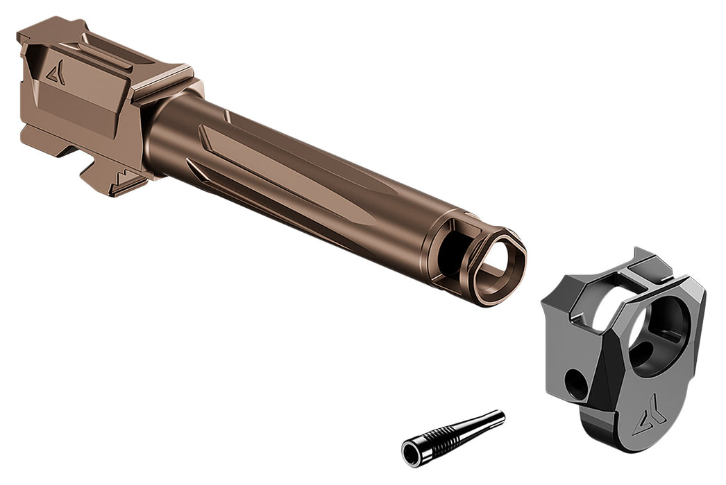 Radian Weapons R0832 Ramjet + Afterburner Combo  9mm Fits Glock19 Gen5 Bronze Stainless Steel