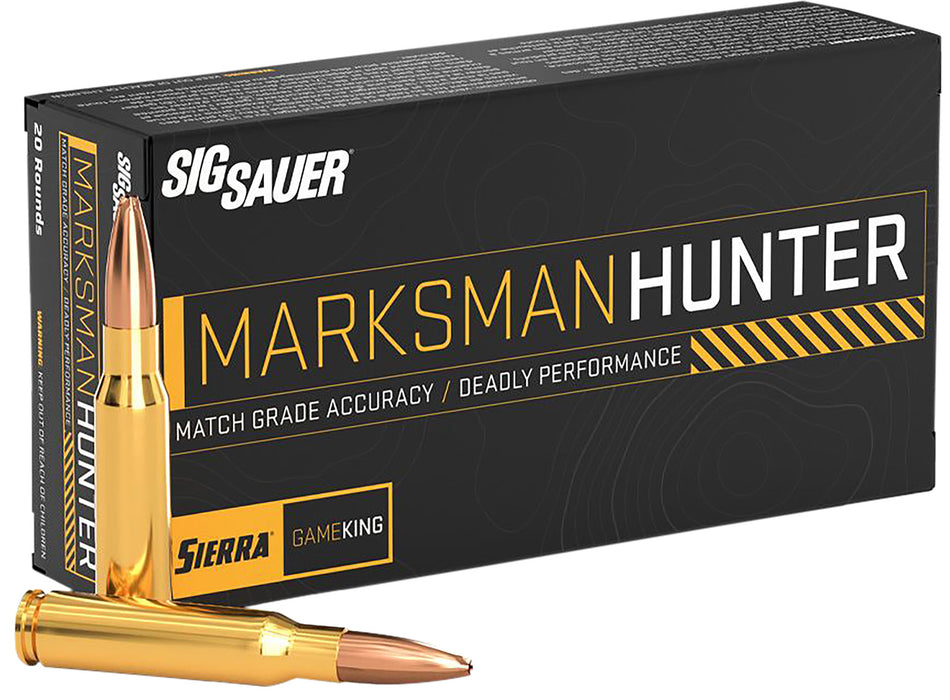 Sig Sauer E3WMGK16520 Marksman Hunter  300WM 165gr 20 Per Box/10 Case