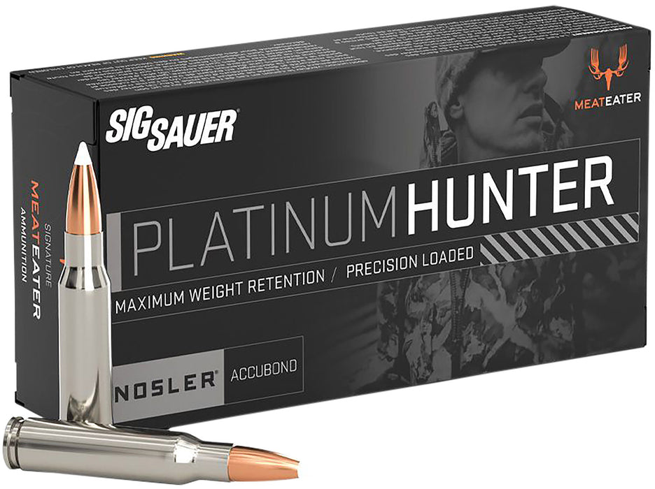 Sig Sauer E308PH16520 Platinum Hunter  308Win 165gr 20 Per Box/10 Case