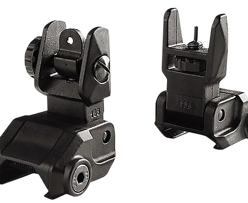 Lead & Steel Llc LBUS Polymer Sight Set  Black