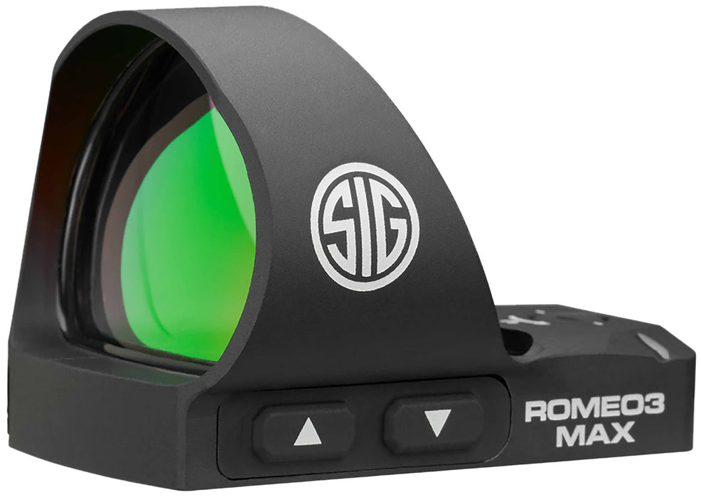 Sig Sauer Electro-Optics SOR30800 Romeo3Max Pro Black 1 x 31 mm 8 MOA Red Dot