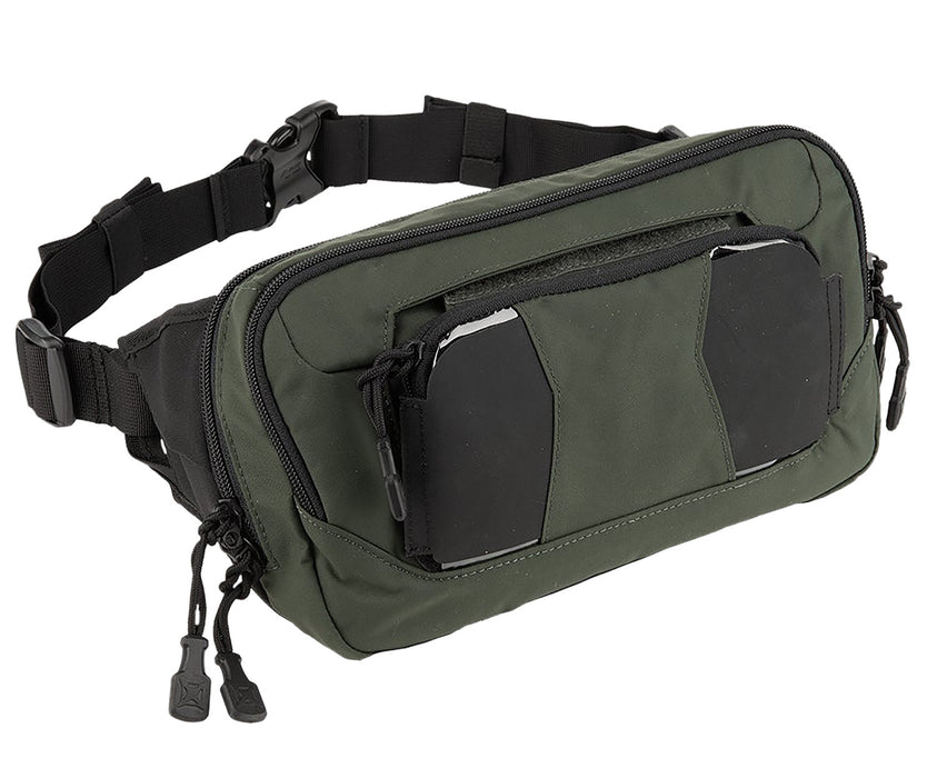 Vertx VTX5228RDGN socp Tactical Fanny Pack Rudder Green Mesh Pockets 17" Long