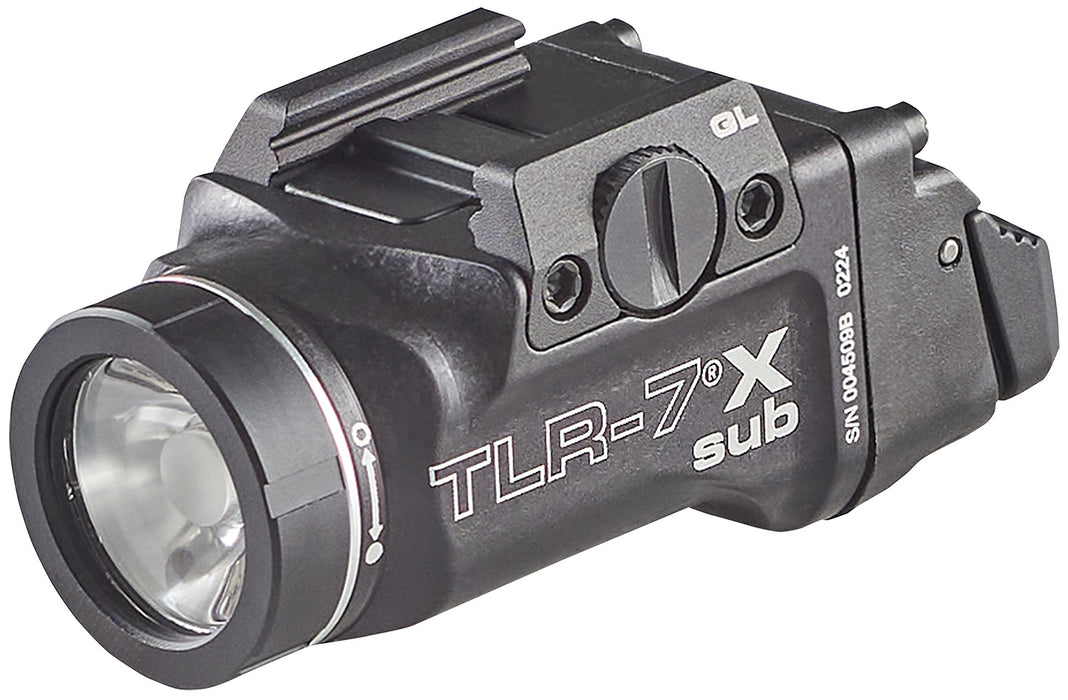 Streamlight 69405 TLR-7 X Sub USB  Black Anodized 500 Lumens  White LED Glock 43X MOS/48 MOS/43X/48