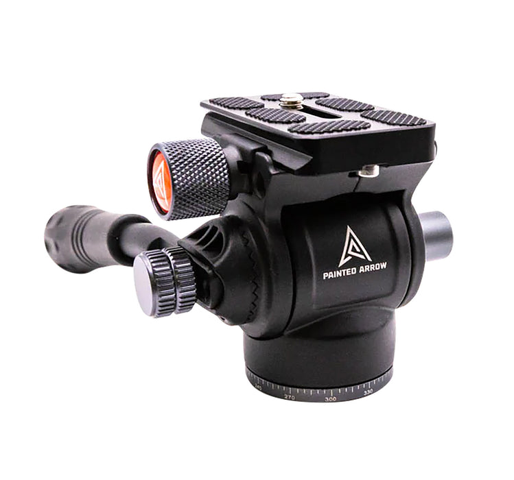 Painted Arrow MAGFH1 FH1 Tripod Fluid Head Black