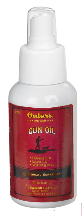 Outers 42042 Gun Oil  Cleans, Lubricates, Protects 4 oz Pump Spray