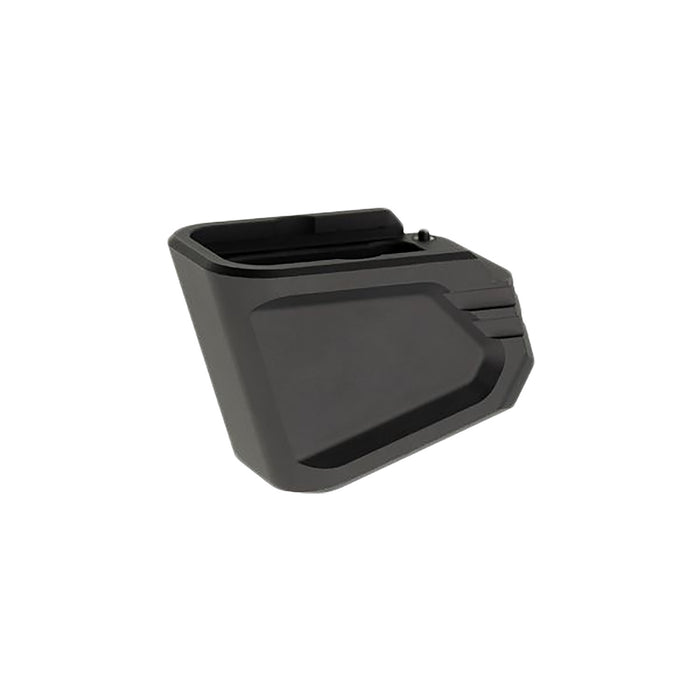 Tyrant CNC TDG17MAGEXBLK  Magazine Extension Fits Glock 17/22/34/35/19X Black Aerospace Grade Aluminum