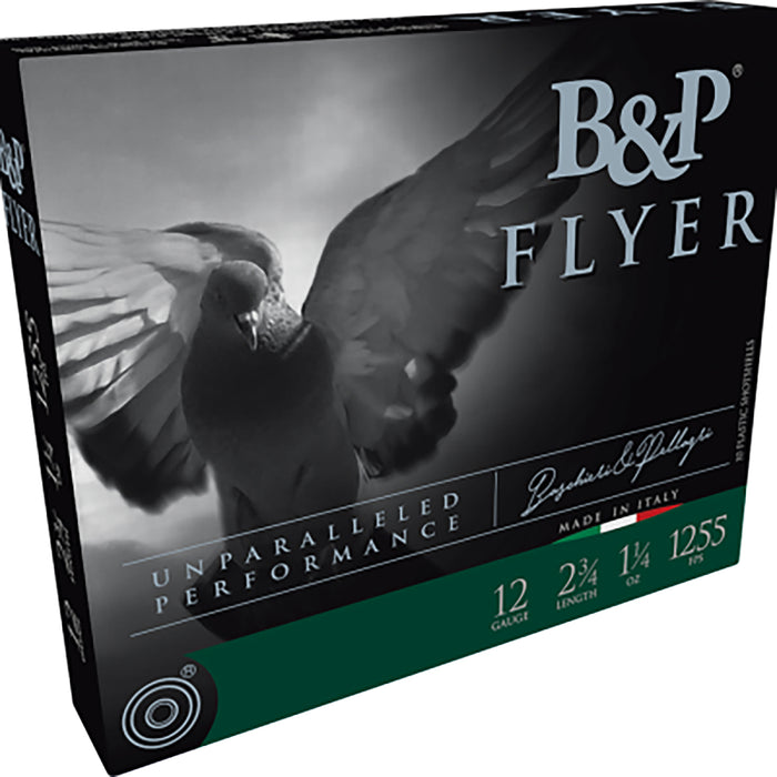 B&P Ammunition 12B14PL8 Competition Flyer 12 Gauge 2.75" 1 1/4 oz 8 Shot 10 Per Box/ 10 Cs