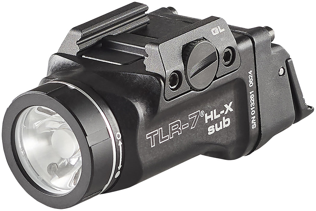 Streamlight 69503 TLR-7 HL-X SUB USB  Black 6000 Series Aluminum Glock 43x/48 1000 Lumens