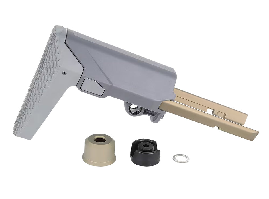 Q LLC ACCHBSTOCKASSEMBLY Honey Badger Stock Assembly Gray