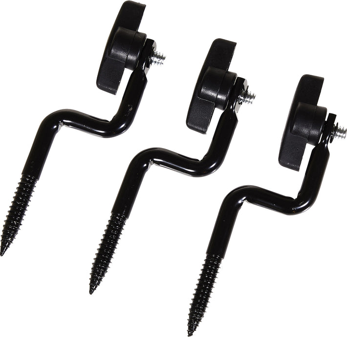 Allen 5307 Trail Camera Tree Mount Black Steel 3 Pack