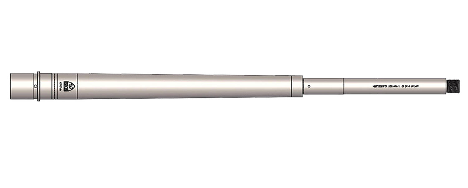 Faxon Firearms 10B810R20NTMHL5RNP3 Match Series Target 308 Win 20" Bead Blast 416-R Stainless Barrel Fits AR-10