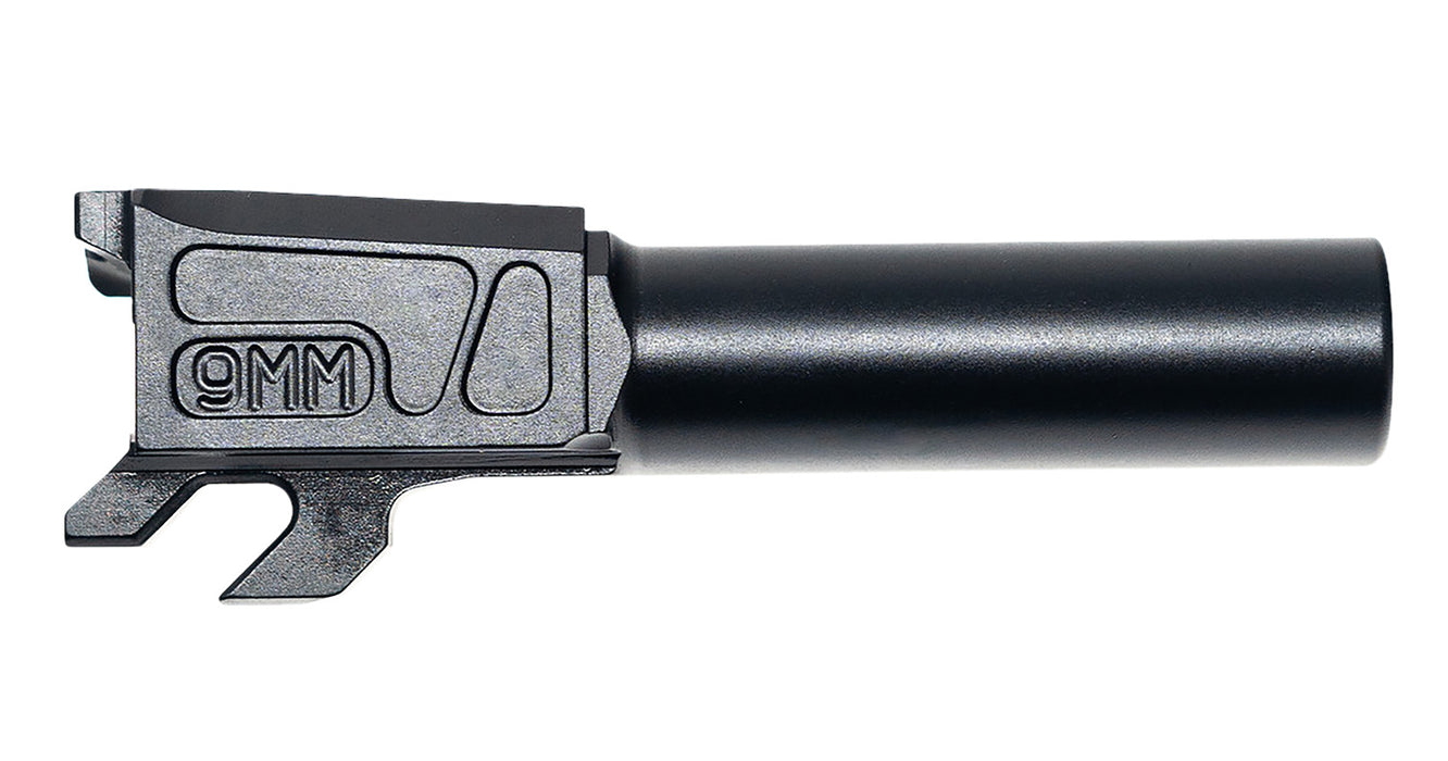 Faxon Firearms M&PA910NSNOQ-N Duty Series  9mm Luger Black Nitride Steel, Fits M&P Shield 3.1"