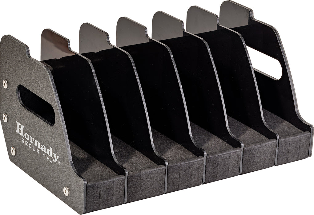 Hornady 95832 6 Gun Pistol Rack Metal Holds 6 Pistols