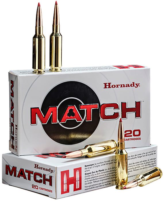 Hornady 81597 Match  6mm 109gr Extremely Low Drag-Match 20 Per Box/10 Case