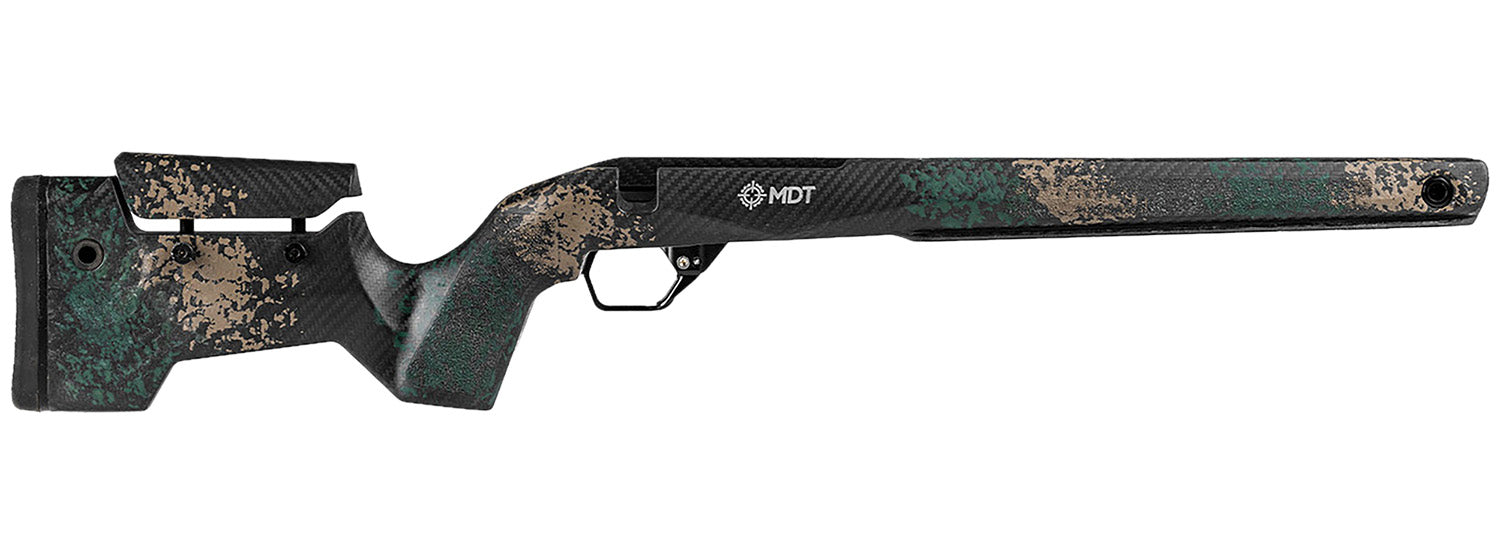 Mdt Sporting Goods Inc 114481HGF   Green/FDE Foam Filled Carbon Fiber Fits Remington 700