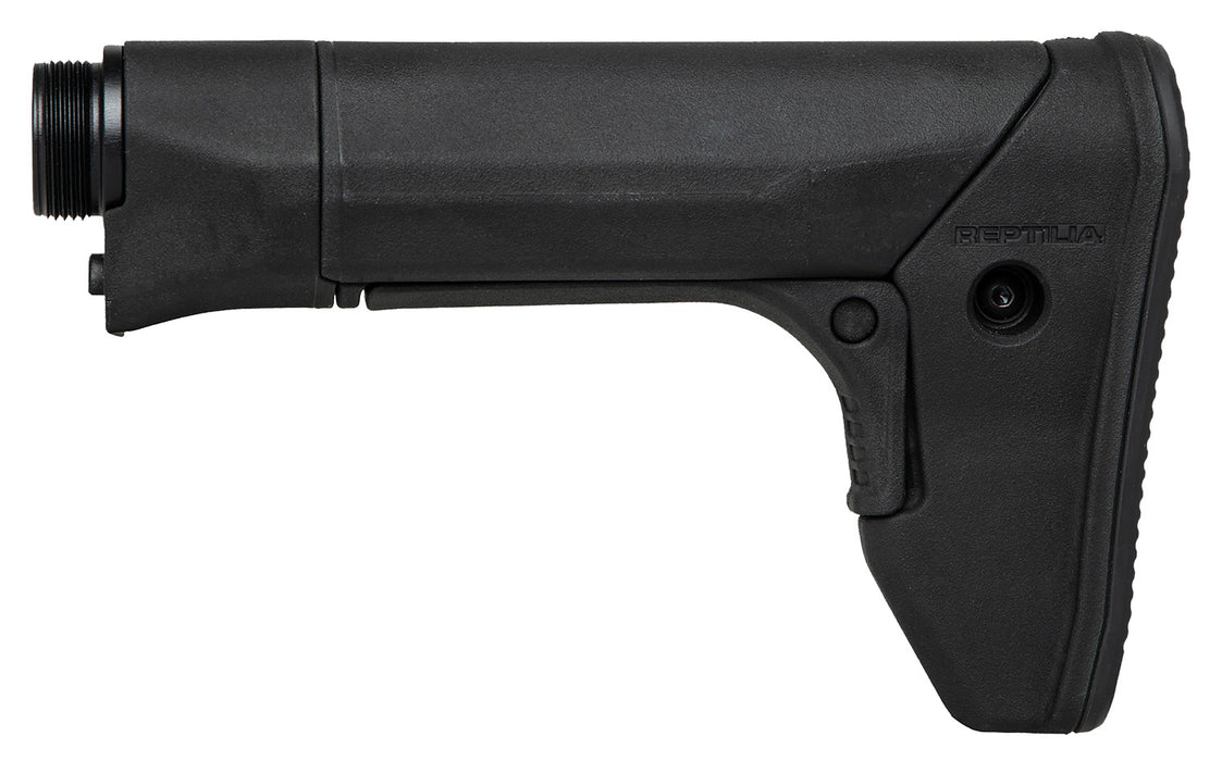 Reptilia LLC 100141 RECC E Carbine Stock Black Glass-Filled Nylon Polymer Fits SR-15/M4/AR-15