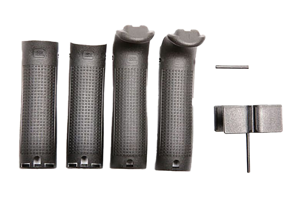 Glock 30818  Backstrap/Beavertail Set Compatible w/ Glock 17/22/31/34 Black Polymer