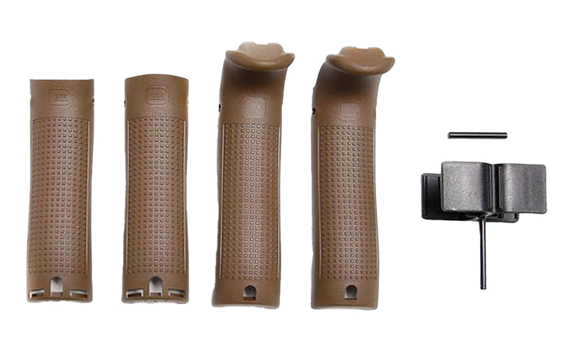 Glock 30867  Backstrap/Beavertail Set Compatible w/ Glock 17/22/34/35 Dark Earth Polymer