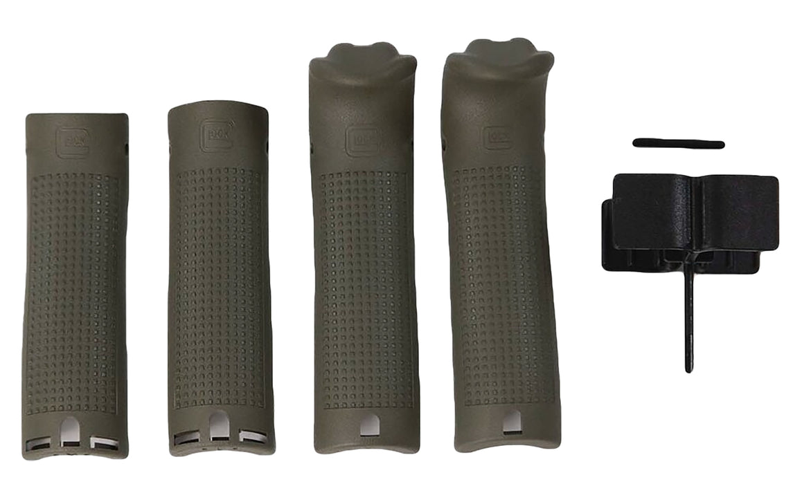 Glock 39843  Backstrap/Beavertail Set Battlefield Green Polymer