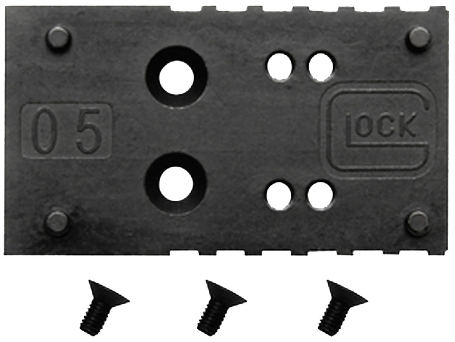 Glock 74012 Adapter Plate  Black Steel Compatible w/ Glock MOS Gen 5 45ACP/10mm/40S&W