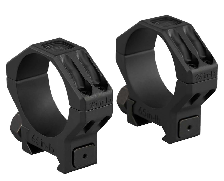 Sig Sauer Electro-Optics SOA65002 Alpha 6 Scope Ring Set Black Stainless Steel 35mm Tube Medium