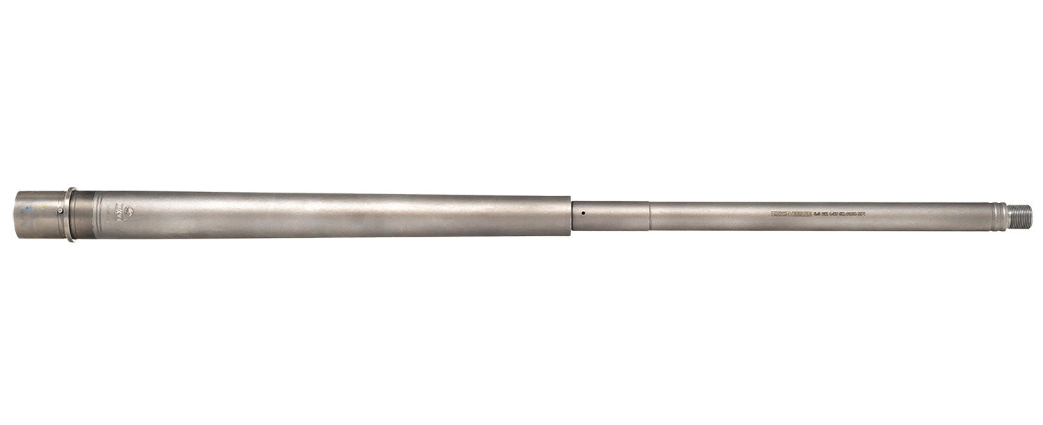 Faxon Firearms 10BC8R24NTMHL5RNP3  Match 6.5 Creedmoor 24" Bead Blast 416-R Stainless Barrel
