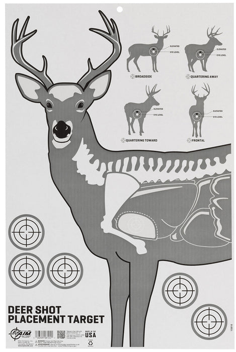 ALLEN 15810 DEER VITALS CORRUGATED TARGET 23X35