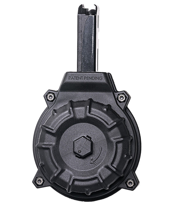 ProMag DRMA105   40rd Drum 45 ACP Black Polymer