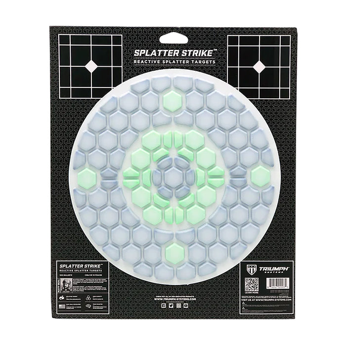 Triumph Systems 031502001 Splatter Strike Reactive Splatter Target Bullseye Hanging Corrugate