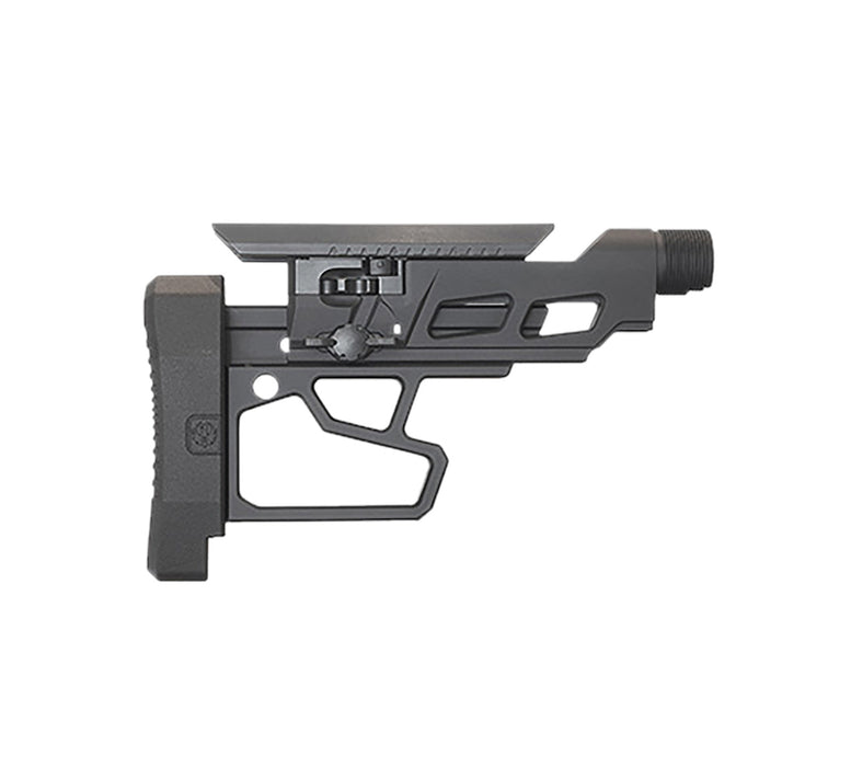 Ruger 90773 Precision Rifle Buttstock Assembly Black Steel/Aluminum/Nylon