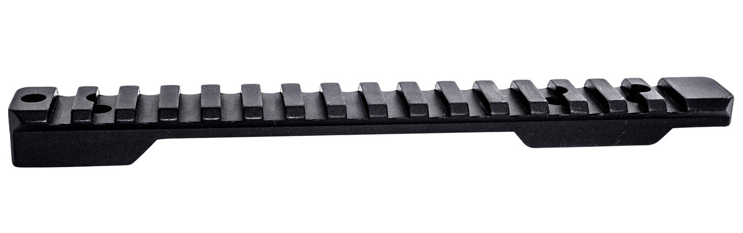 Weatherby P00252705 Picatinny Rail  Black Hardcoat Anodized Alloy Fits Weatherby Mark V Magnum 9-Lug Action