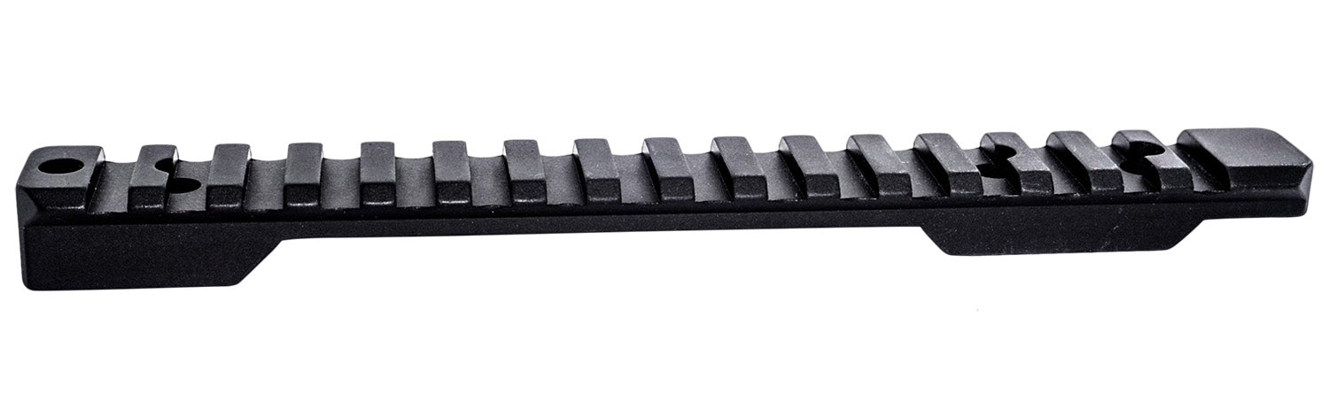 Weatherby PL0252150 Picatinny Rail Peak 44 Black Weatherby Mark V Picatinny Rail/Weaver Mount Long Action