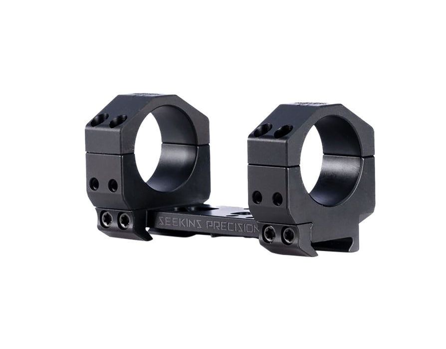 Seekins Precision 0010650112-F Precision Mount  Black 7075 Aluminum 30mm Tube
