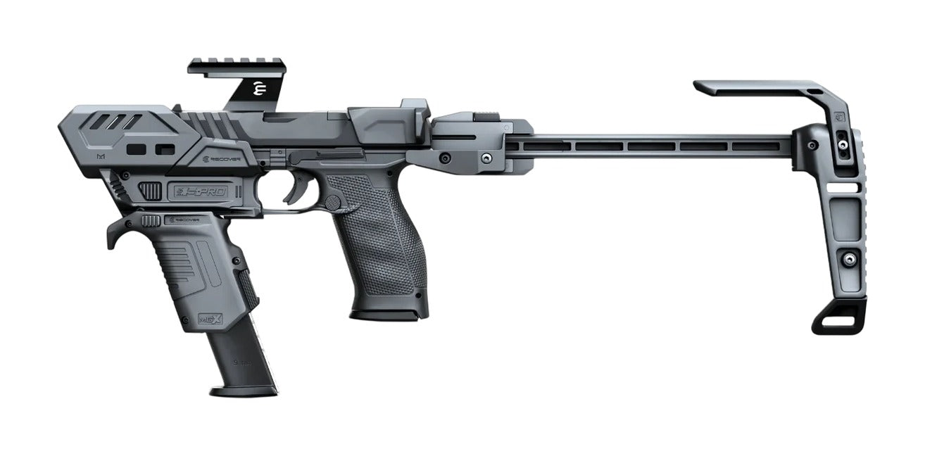 Recover Tactical SPROMGB01 S-Pro MG Conversion Kit For Glock Black