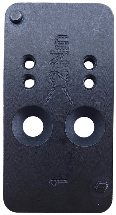 HK 50254261 VP9 Mounting Plate  Black Steel Fits H&K VP9 Optics Ready