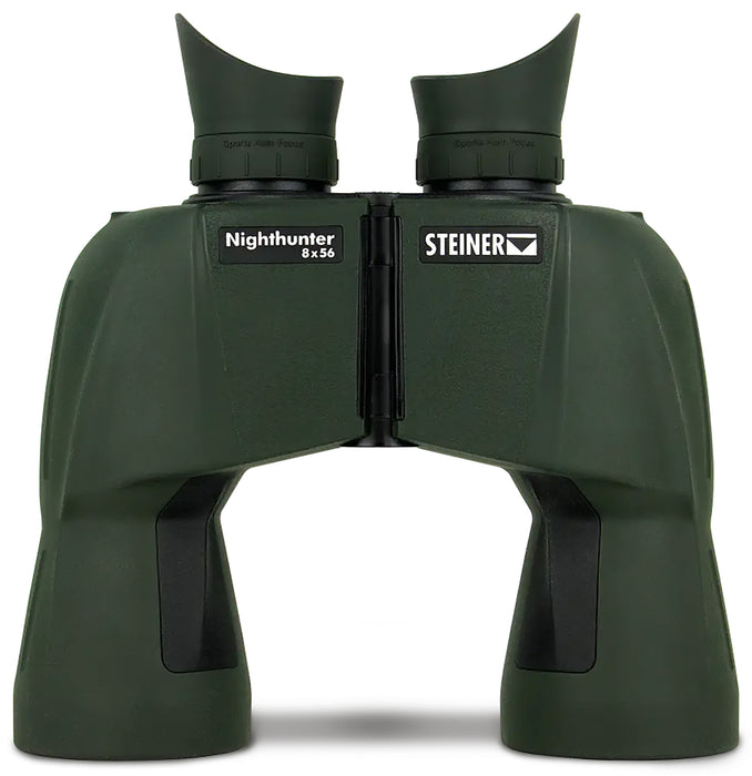 Steiner 2070 Nighthunter  8x56mm BaK-4 Porro Prism, Auto Focus, Matte Green Makrolon w/Rubber Armor