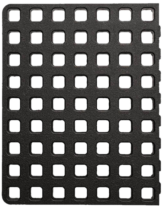 Magpul MAG1383-BLK DAKA Grid Organizer End Panel Black Polypropylene